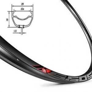 Обід Mach1 5,50 SL DISC 27,5" 32 отв, TLR, пістон, чорний, FV 570гр.