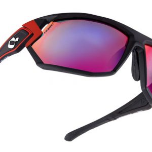 Окуляри HQBC QX4 чорний/червоний