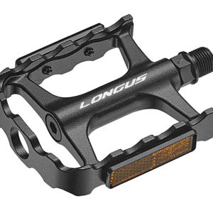 Педалі Longus MTB PREMIUM Al, пром підшипники, чорний