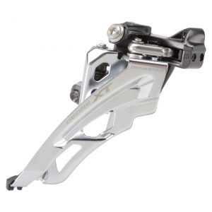 Перемикач передній Shimano FD-M8000-L DEORE XT, 3X11 LOW CLAMP, SIDE-SWING, передня тяга, хомут