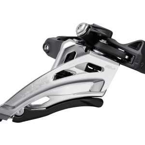 Перемикач передній Shimano FD-M4100-M, DEORE 2X10, SIDE SWING, FRONT-PULL, хомут 34,9/31,8/28,6мм адапт, макс. 38зуб.