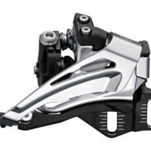 Перемикач передній Shimano FD-M6025-E, DEORE 2X10, TOP-SWING, DOWN-PULL, монтаж E-TYPE