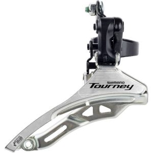 Перемикач передній Shimano FD-TY300, Down-Swing, нижня.тяга, хомут 31,8/34.9мм, OEM