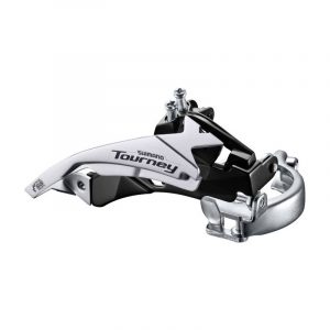 Перемикач передній Shimano FD-TY500, Top-Swing, універс.тяга, хомут, OEM