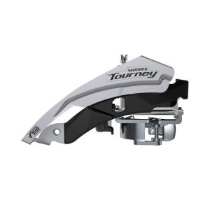 Перемикач передній Shimano FD-TY600, Top-Swing, універс.тяга, хомут 31,8/34.9мм, для 42з