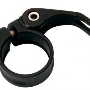 Підсідельний хомут MTB, 34,9 мм + ексцентрик Al чорний