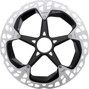 Ротор Shimano RT-MT900-L, 203мм, ICE TECH FREEZA CENTER LOCK, гайка з зовнішніми зачепами