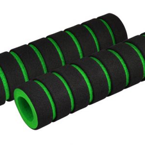 Ручки керма Longus FUOMY чорний/зелений