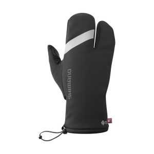 Рукавички Shimano WINDSTOPPER PRIMALOFT 2x2, чорний, розм. M
