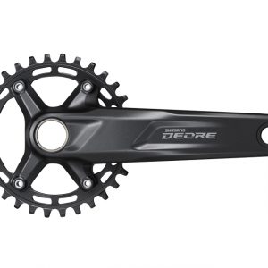 Шатуни Shimano FC-M5100-1 DEORE, інтегрована вісь, 175мм 32T 10/11-шв. CL-52мм без каретки