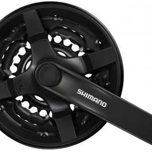 Шатуни Shimano FC-TY301, 150мм, 42X34X24, захист зірок