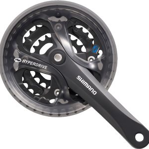 Шатуни Shimano FC-M361, 175мм, 48X38X28 захист зірок