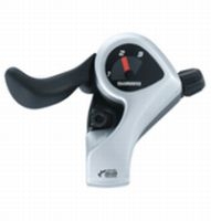 Шифтер Shimano SL-TX50 TOURNEY лівий 3-швидк. (SIS-індексний) + трос, срібл