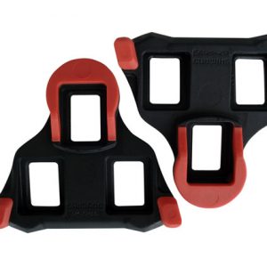 Шипи Shimano SM-SH10 шосе, без вільного ходу, червоні