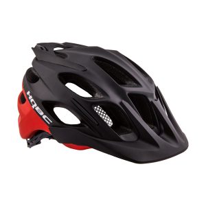 Шолом HQBC DUALQ розм. М, 54-58см, чорний матов./червоний матов.