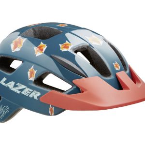 Шолом LAZER Lil Gekko дитячий, синій з лисицями