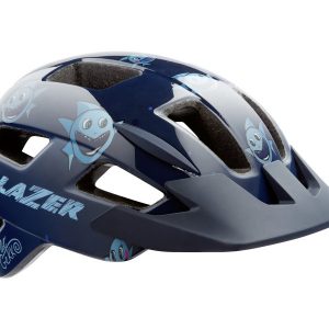 Шолом LAZER Lil Gekko дитячий, темно-синій з акулами