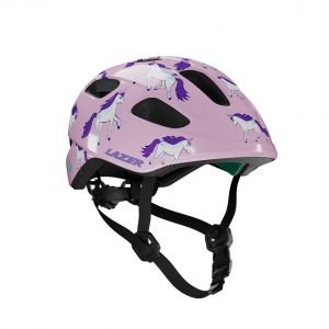 Шолом LAZER Nutz 2.0 KinetiCore, єдинороги, рожевий