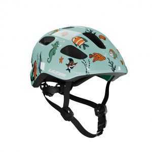 Шолом LAZER Pnut 2.0 KinetiCore морський світ, бірюзовий