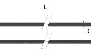 Спиці Mach1 GALVA чорний 2/296/ 100шт