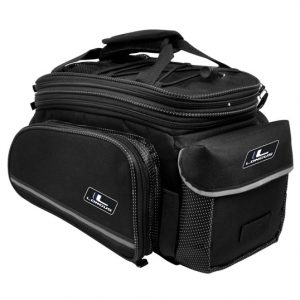 Сумка Longus INCREASER, на багажник, чорний