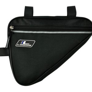 Сумка Longus TRIUNI, на раму, чорний