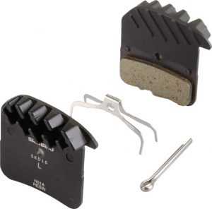 Гальмівні колодки Shimano H01A+радіатор, полімер/resin