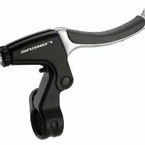 Гальмівні ручки Longus (пара) для V-Brake, Al/гума, чорний