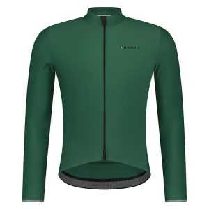 Велоджерсі Shimano Stile long sleeves утеплене, зелене, розм. S