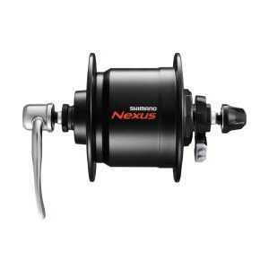 Динамо-втулка Shimano DH-C3000-3N-QR, NEXUS, 6V 3.0W, 32H OLD:100MM, QR ексцентр, W/SM-DH10, чорн