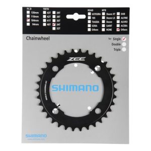 Зірка шатунів Shimano FC-M640 ZEE, 34зуб.