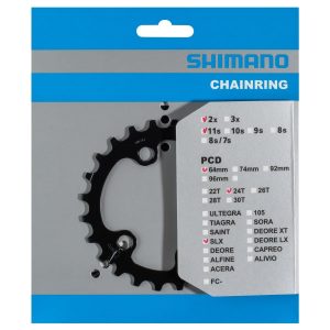 Зірка шатунів Shimano FC-M7000 24зуб.-BB для 34-24T