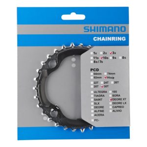 Зірка шатунів Shimano FC-M782, 30зуб. АN
