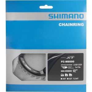 Зірка шатунів Shimano FC-M8000-1 DEORE XT SM-CRM80, 30зуб. 11-швидк