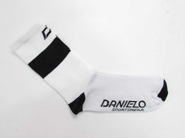 Danielo Professional Cycling Socks white/black size 43-44 (L)