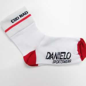 Danielo Professional Cycling Socks white/red size 37-39 (S)