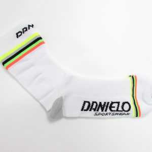Danielo Professional Cycling Socks white/gray size 45-46 (XL)