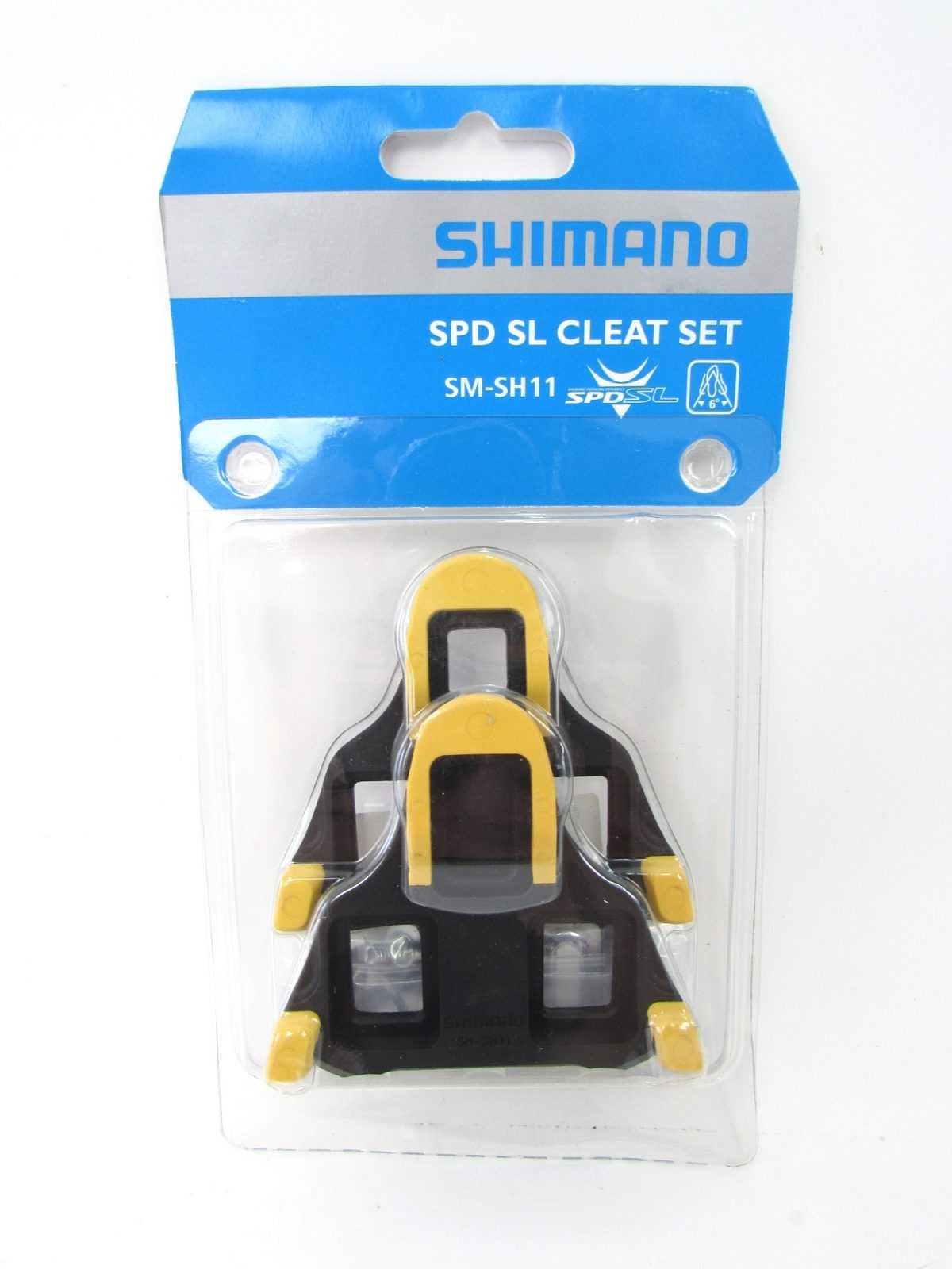 Шипы Shimano SM-SH11 SPD-SL Yellow Китай