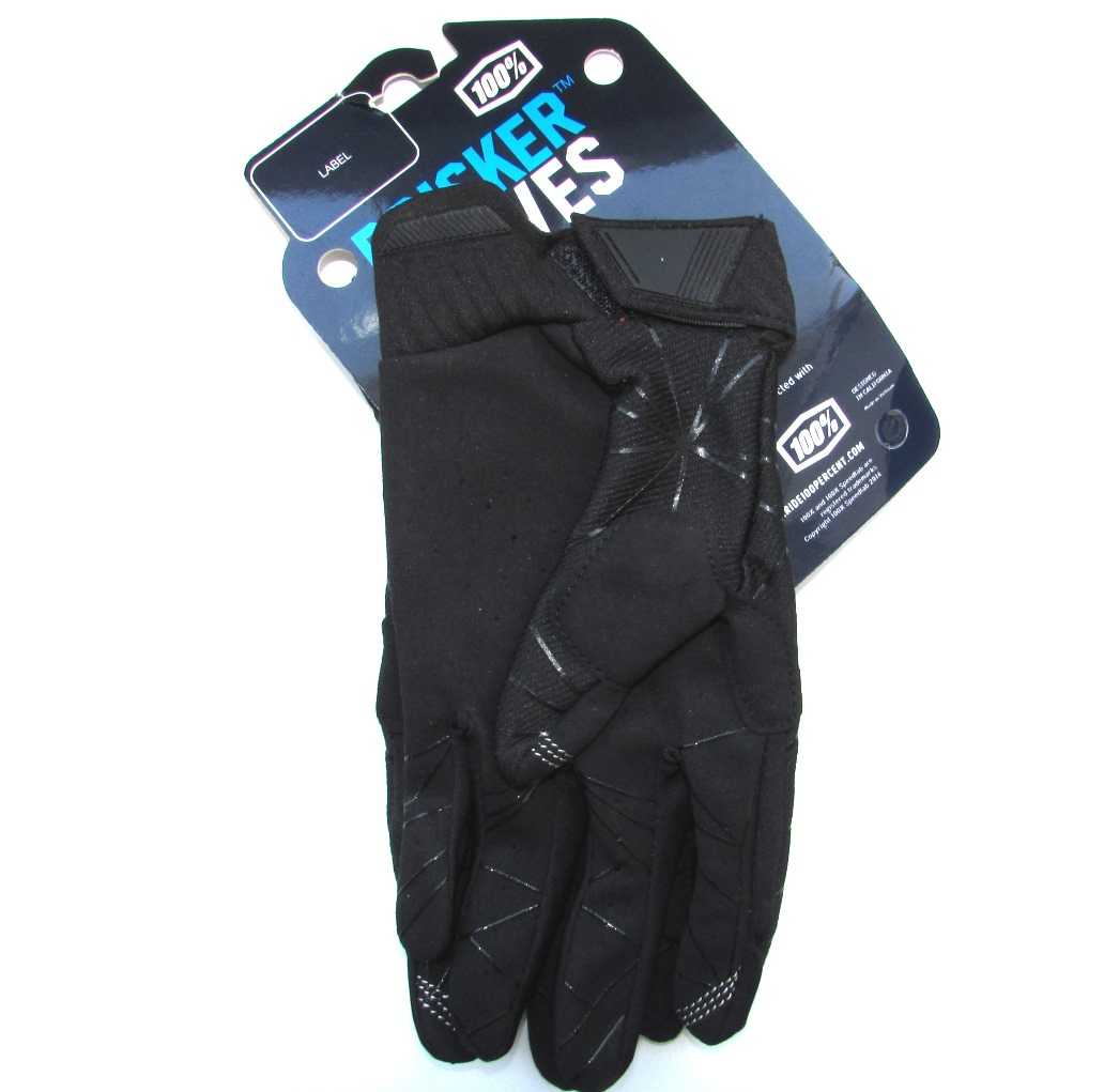 100% MTB Gloves black/white size M