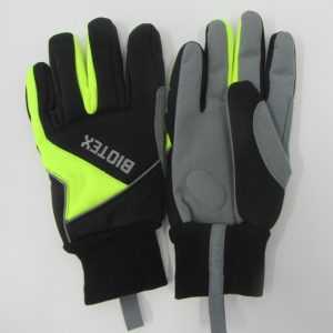 Biotex Warm Gloves black/neon yellow size M