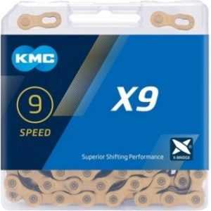 Цепь KMC X9 9sp Gold