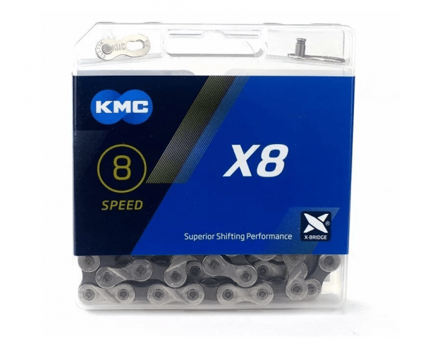 Цепь KMC X8 8sp Silver